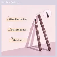 Judydoll stylo Eyeliner liquide Ultra-fin mat couché ver à soie crayon à cils séchage rapide lisse durable ombre à paupières bâton maquillage 4
