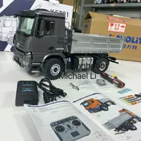 In Stock 1/14 Kabolite 5701 4x4 Remote Control Dumper Tipper RTR RC Dump Truck Sound Light System Lead Screw Gifts Toys Model 1