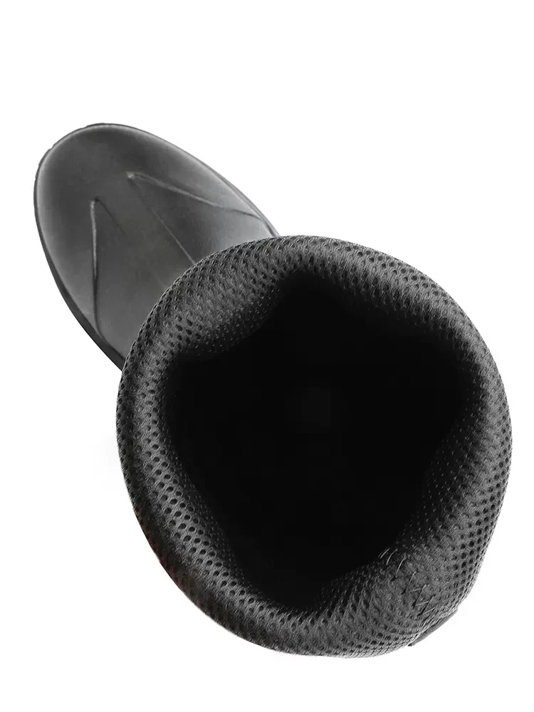 Waterproof Neoprene High Rain Boots Keep Warm Snow Rubber Shoes Anti-Slip Fishing Hunting High Boots Summer Car Washing