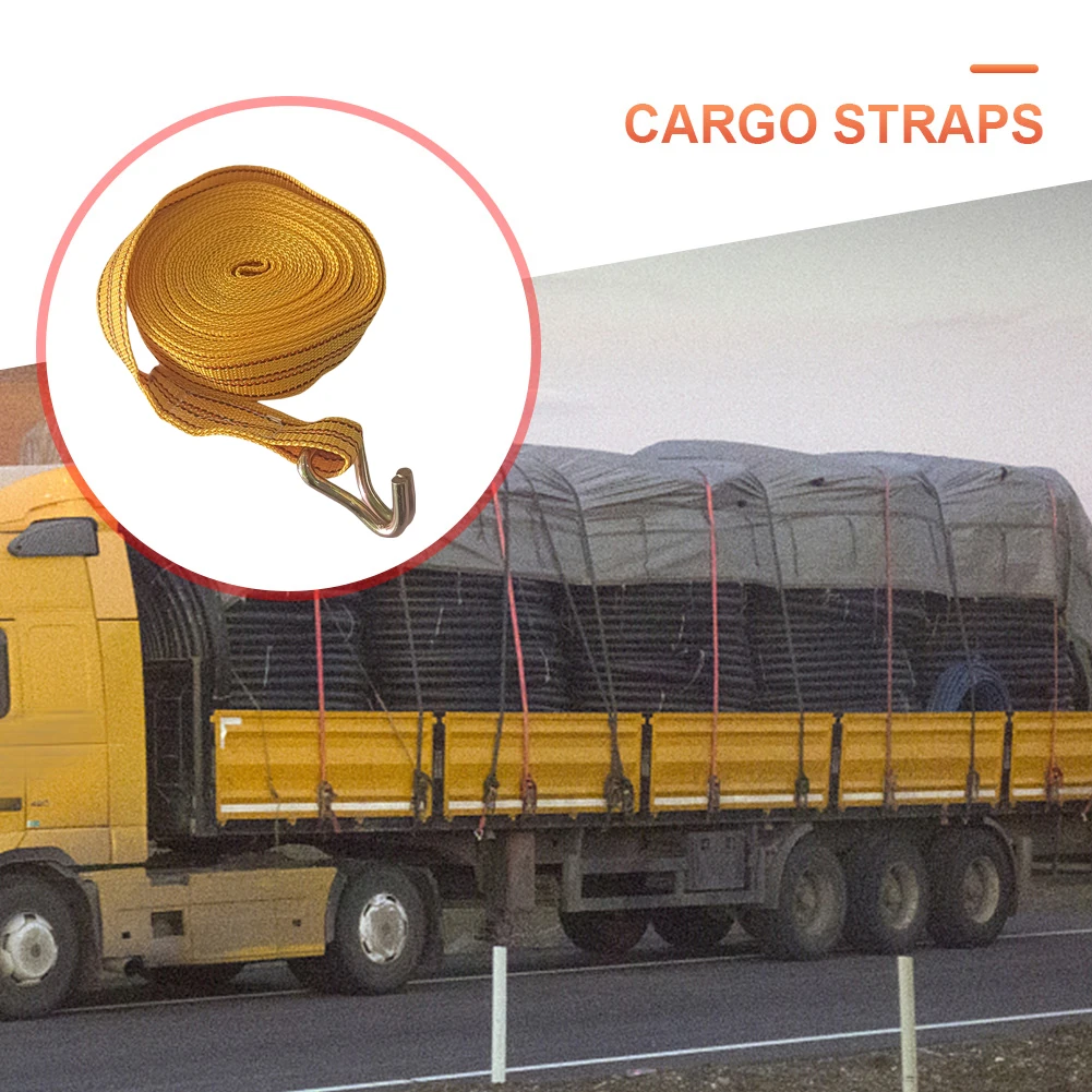 Ratchet Straps 40mm Claw Lorry Lashing Handy Strap 3/6/8/10M Binding Strapping Tensioner Thicken Tighten Belt Strap Rope