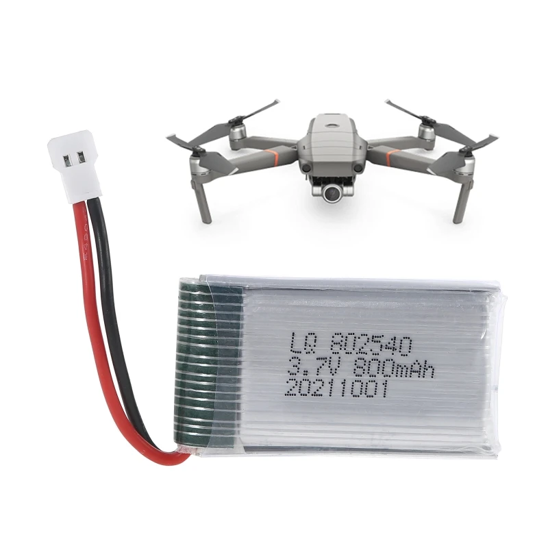 Batteria Lipo Da 3,7 Mah, Batteria Litio Ricaricabile 802540 Per Quadricottero Syma X5C X5C-1 X5Sc X5Sw M68 K60