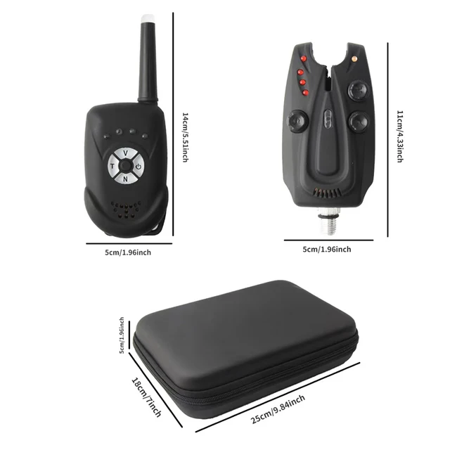 Allarme Da Pesca Elettronico Liseng - Sensibilità Regolabile - Luci LED E Allarme 80dB - Per Canne Da Pesca - Foto 9