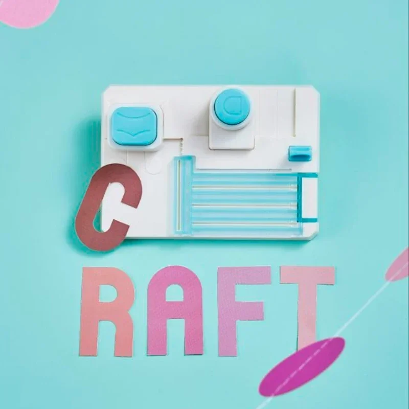 DIY Letter Embossing Machine Handmade Greeting Cards Manual Paper Press Letter Punch Educational Gifts Children