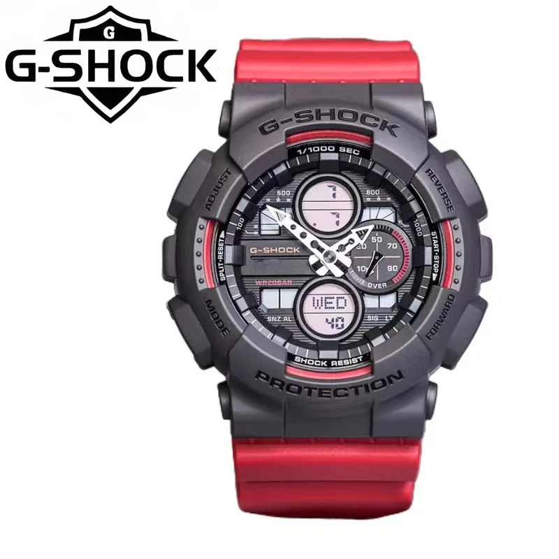 

G-SHOCK Men Watch New GA-140 Series Sports Waterproof Men's Watch LED Lighting Multi-function Automatic Calendar Week Stopwatch.