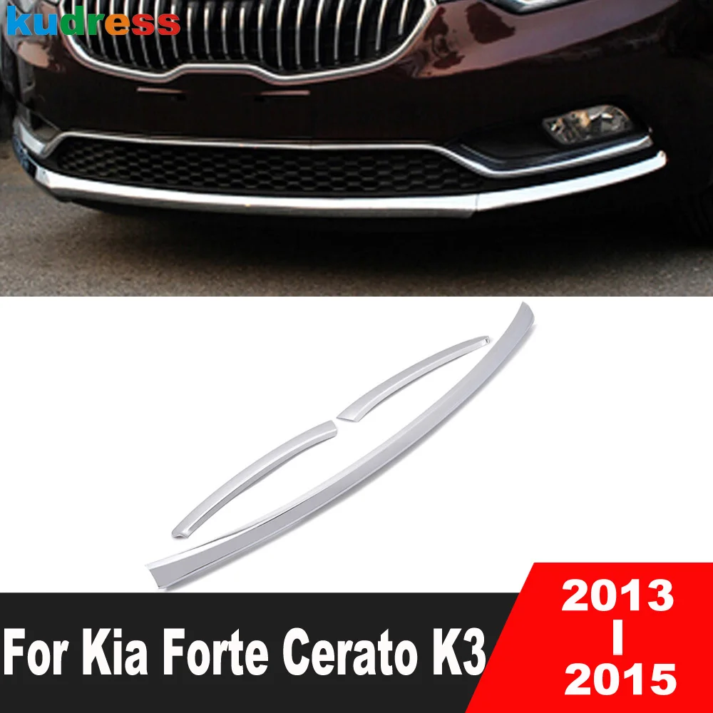 Front Bumper Cover Trim For Kia Forte Cerato K3 2013 2014 2015 2nd Ge