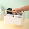 Portable Desktop Pen Holder Large Capacity Cute Marker Pen Stationery Storage Box Creative Pencil Holder Desktop Organizer 3