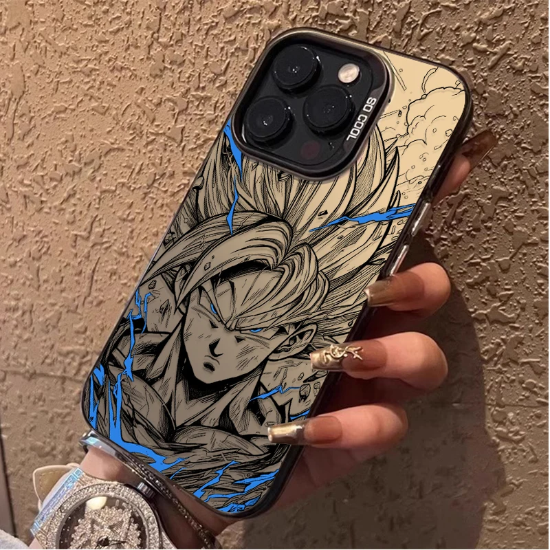 Minimalist Goku Vegeta Phone Case