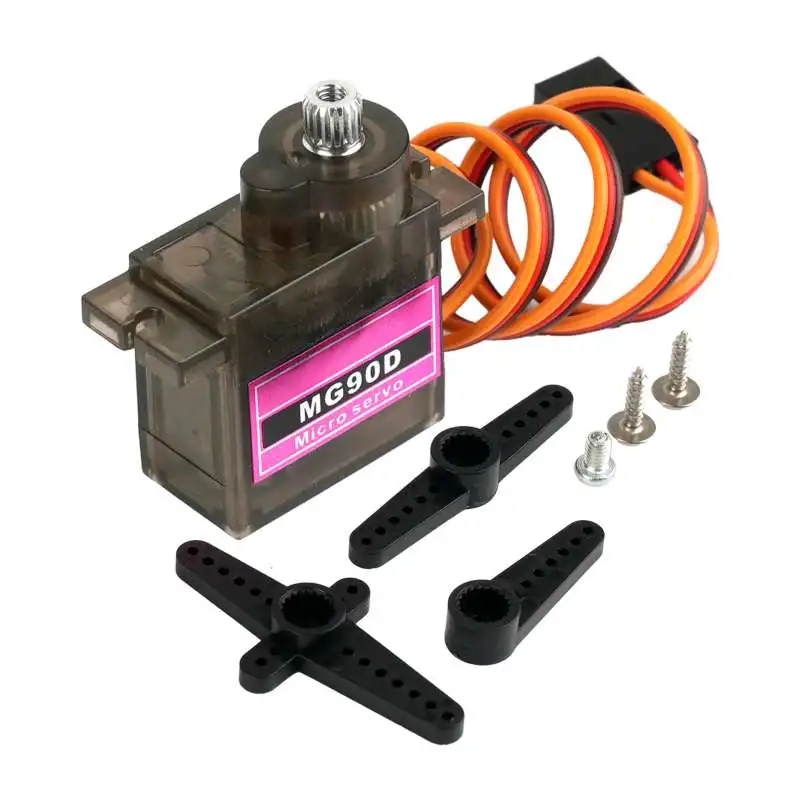 RC Servo 10PCS MG90D 9g Micro Servo Metal Gear Digital Analog Servo for RC Plane Helicopter Airplane 450 Drone Toy Cars
