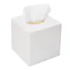 Tissue Box Cover Square Tissue Box Holder Large Oval Decorative Storage Cube Countertop Bedroom Dresser Office Paper Dispenser 5