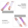 2 Pcs Nail Stamp DIY Manicure Stamper Tool Tools Jelly Silica Gel Small Polish 3