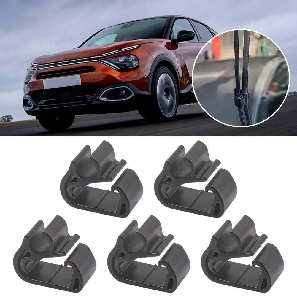 푸조 3008 (P84) 5008 (P87) 408x 시트로엥 C5 에어크로스 자동차 액세서리 용 새로운 5 개/대 와이퍼 암 스프레이 호스 클립