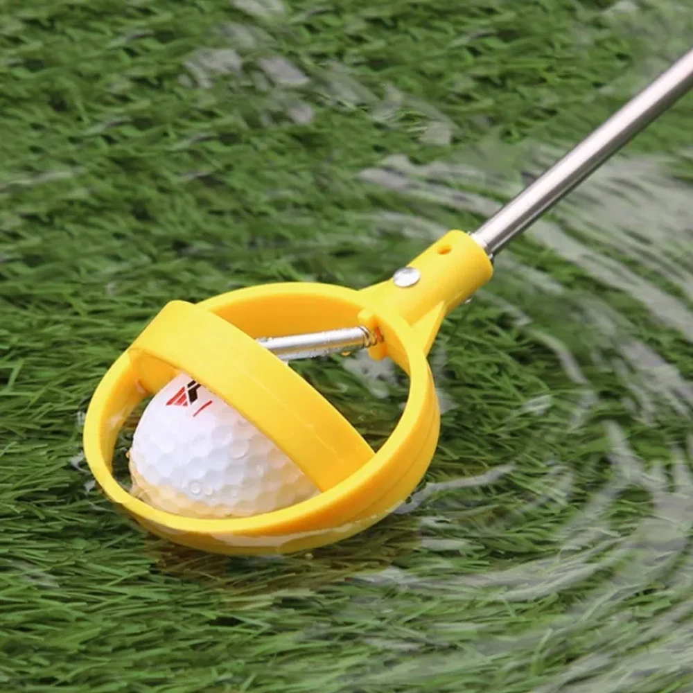

Golf Ball Pick Up Tools Telescopic Golf Ball Retriever Catcher Golf Training Aids Automatic Locking Scoop Picker Ball