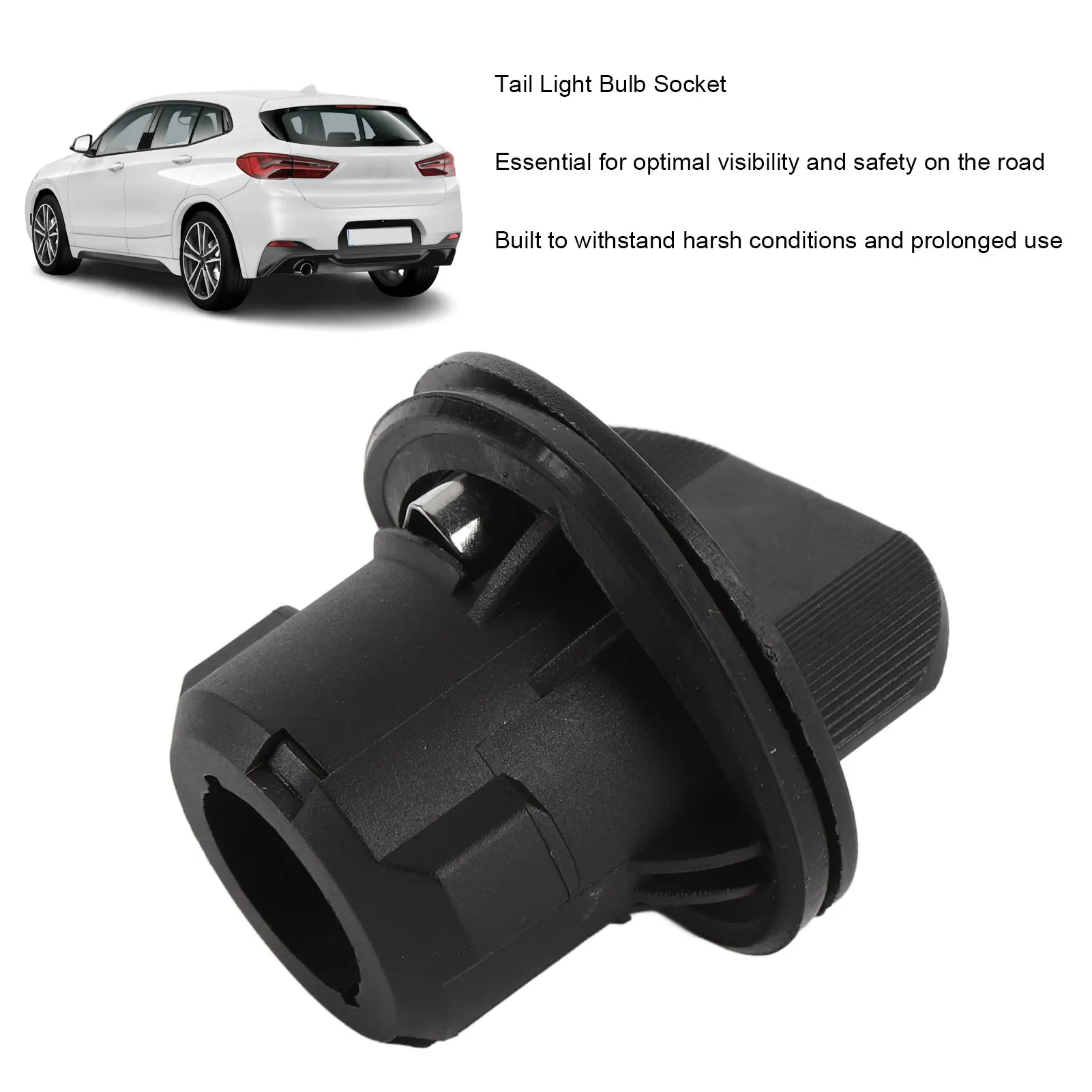 Tail Brake Lamp Socket ABS Plastic Professional Enhanced Safety Stable Tail Light Bulb Socket 63217489475 for X2 F39 2018-2023