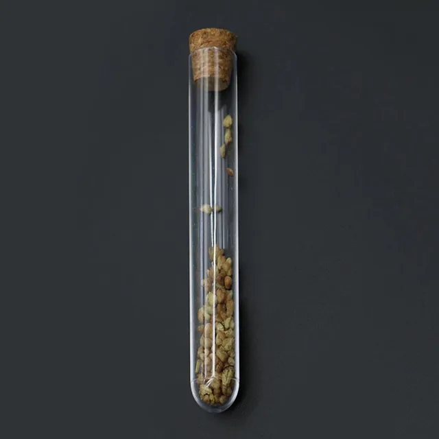 10 Darab Műanyag Laboratóriumi Tesztcső 12X100 Mm Átlátszó Kémcső Parafa Dugókkal Iskolai Kiegészítők - Image 3