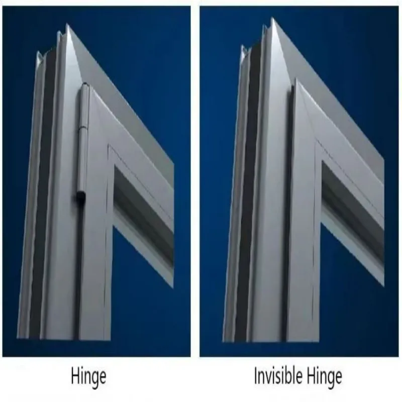 hinge gemel Aluminum Casement Window Invisible Hinge heavy duty hidden hinges for aluminum doors extra strong System Hardware
