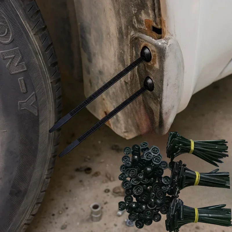 Wholesale Nylon Cable Ties Buckle Universal Self Locking Car Repair Fastener Auto Trunk Fender Engine Guard Panel Retainer Clips