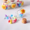 New 1/12 Miniature Food Dessert Sugar Mini Lollipops With Case Holder Candy For Doll House Kitchen Furniture Toys Accessories 4