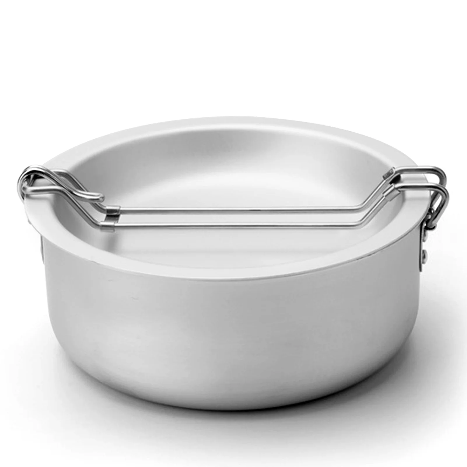 Outdoor Camping Tableware Cookware Set in High-Hardness Oxidized Aluminum Camping Pots and Pans Compact for Cooking Camp Pots 6