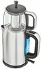 Steel Turkish Tea Maker, Samovar, Electric Kettle, with Boil-Dry Protection 3