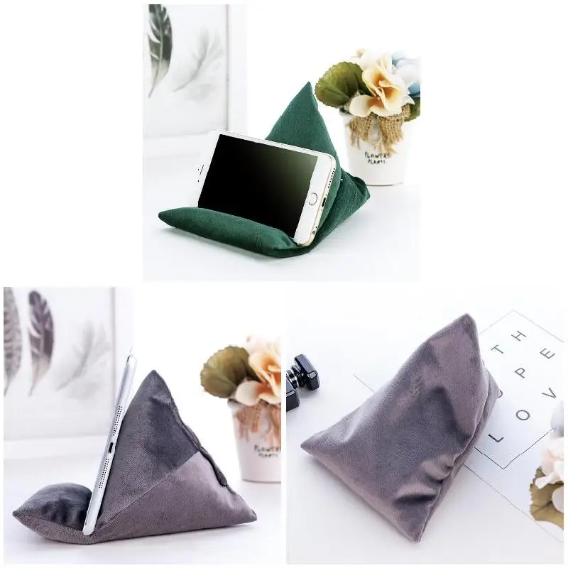 Multifunction Pillow Tablet Phone Stand For iPad Laptop Cell Flexible Mobile Phone Holder Support Bed Tablet Mount Bracket Book