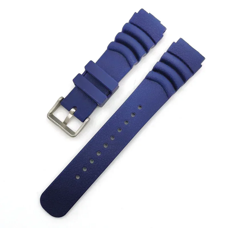 Durable Waterproof Silicone Resin Watch Band - Soft, Sporty Bracelet Accessory
