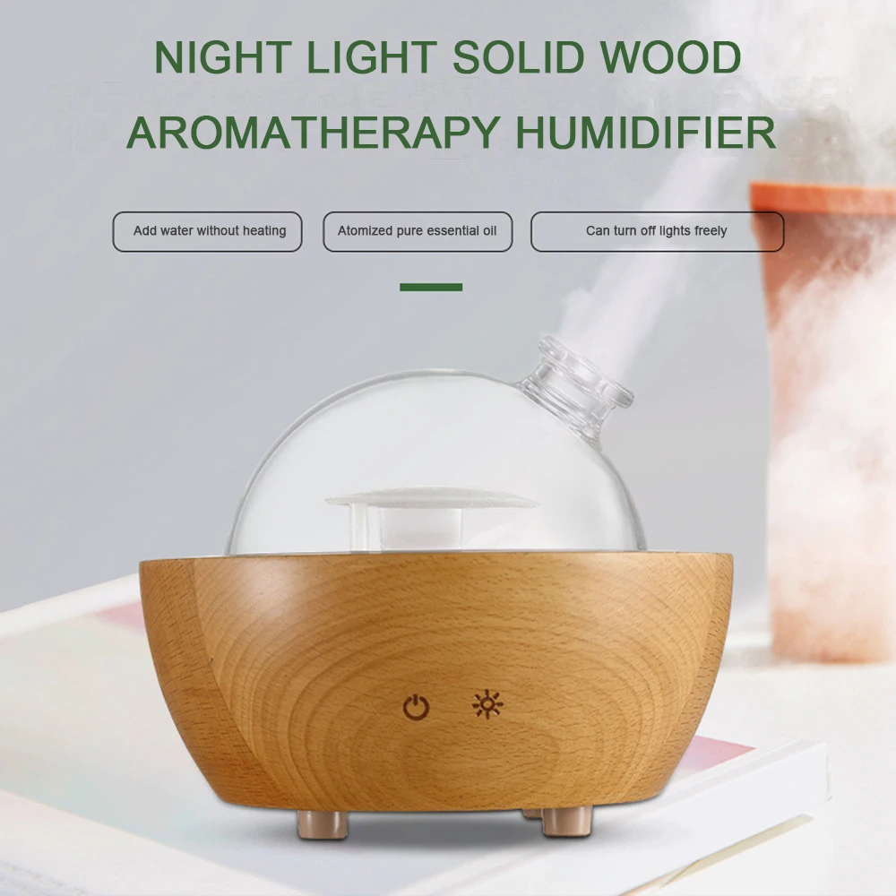Aroma Diffuser With Essential Oil Atomiser And 7 Colour Lights_voghion.com