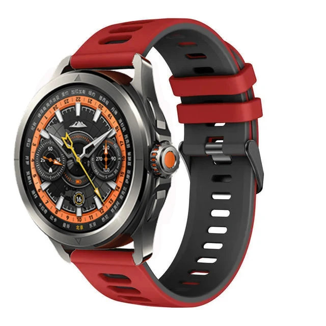 Universal 22mm & 20mm Silicone Smartwatch Strap - Premium Wristband Bracelet