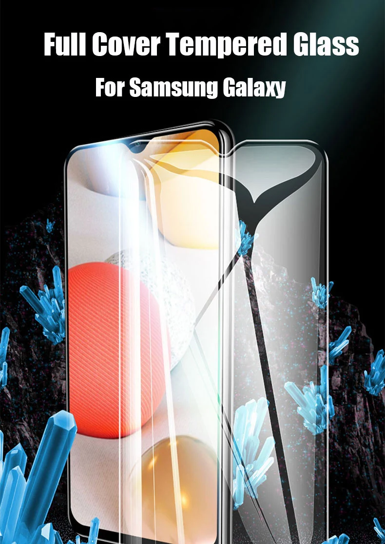 Gehärtetes Glas für Samsung Galaxy A12 A22 A32 A52S A51 A71 A50 A70 Displayschutzfolie für Samsung A20E A30S A40 A10 A01 A21S A31 – Detail 1