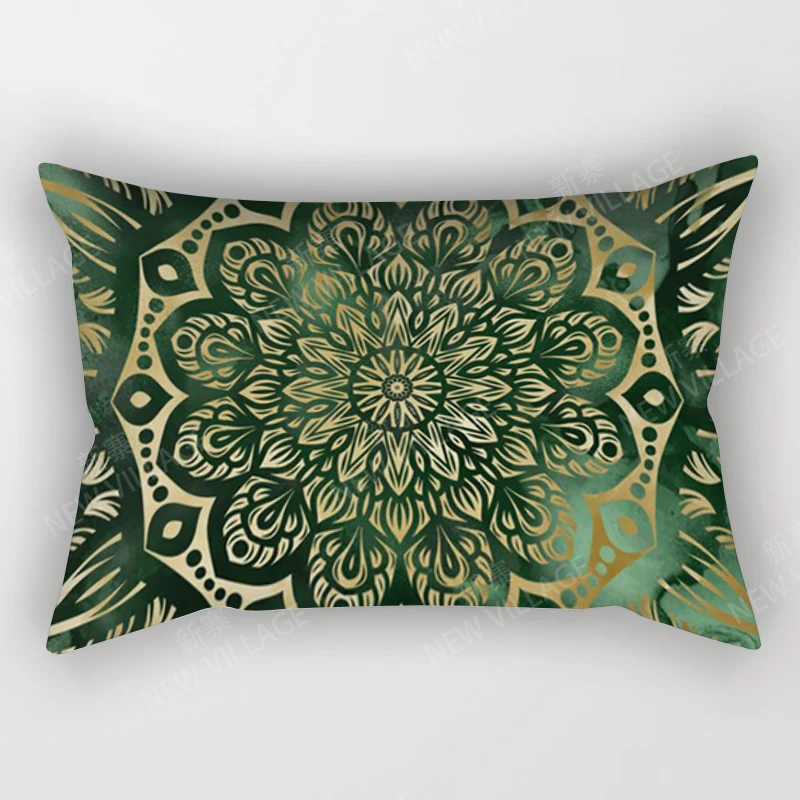 Nordic Fall Throw Pillow Covers – Boho Mandala Cushion Covers 3