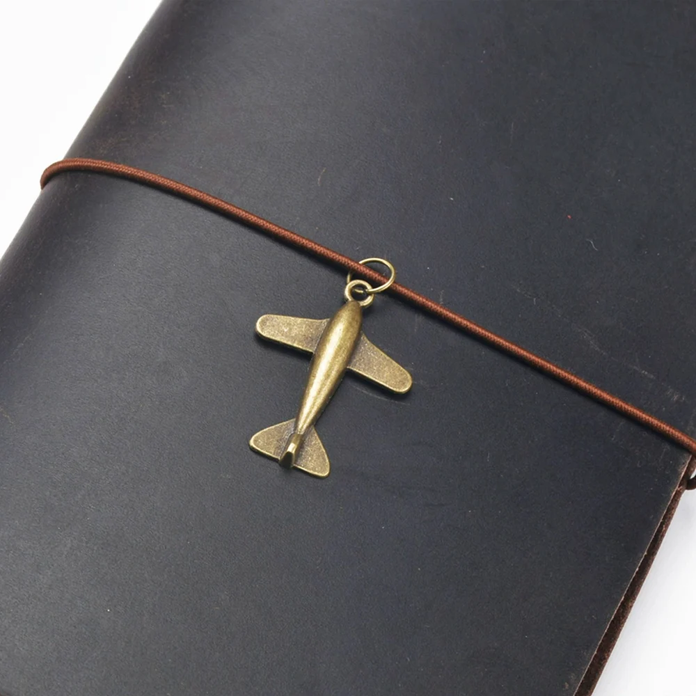 Vintage Metal Pendant Bronze Diy Charm Star Signs Astro Citation Bookmarks Pendant Diary Decoration Necklace Ornament