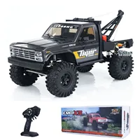 CORSSRC 4WD EMO X3 1/8 RC 4x4 Crawler Car Radio Control Rescue Towing Car Painted Assembled Model Light System 2 speed Vehicle 1