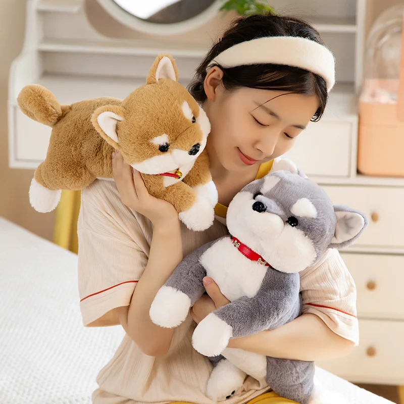 Shownicer Peluche Pour Chien Kawaii Shiba Inu Corgi - Jouet En Peluche