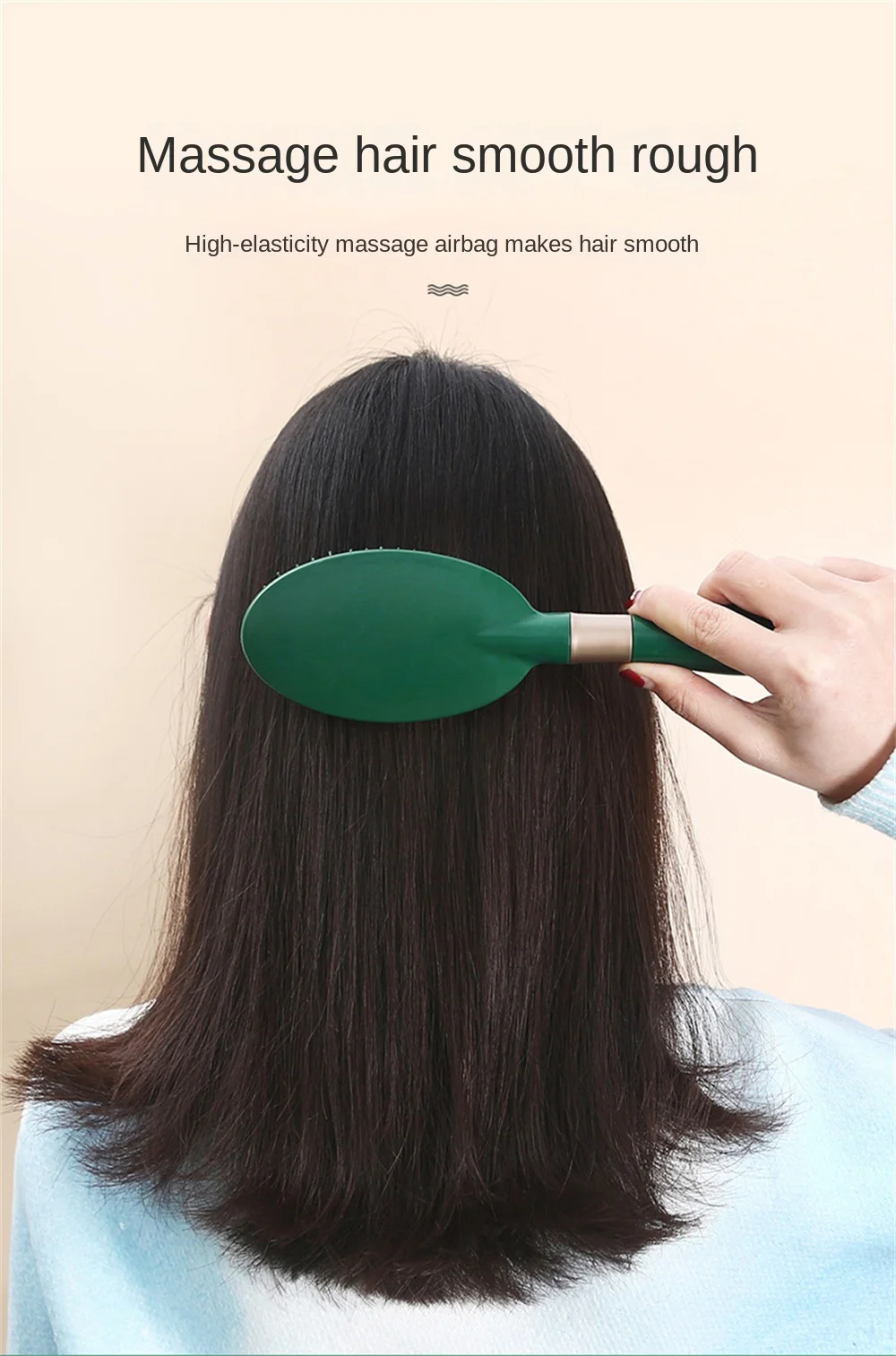 Description Picture 4 of itemScalp Massage Head Massager Hairdressing Styling Tools Anti-static Comb Hair Comb Hair Brush Scalp Massage Comb
