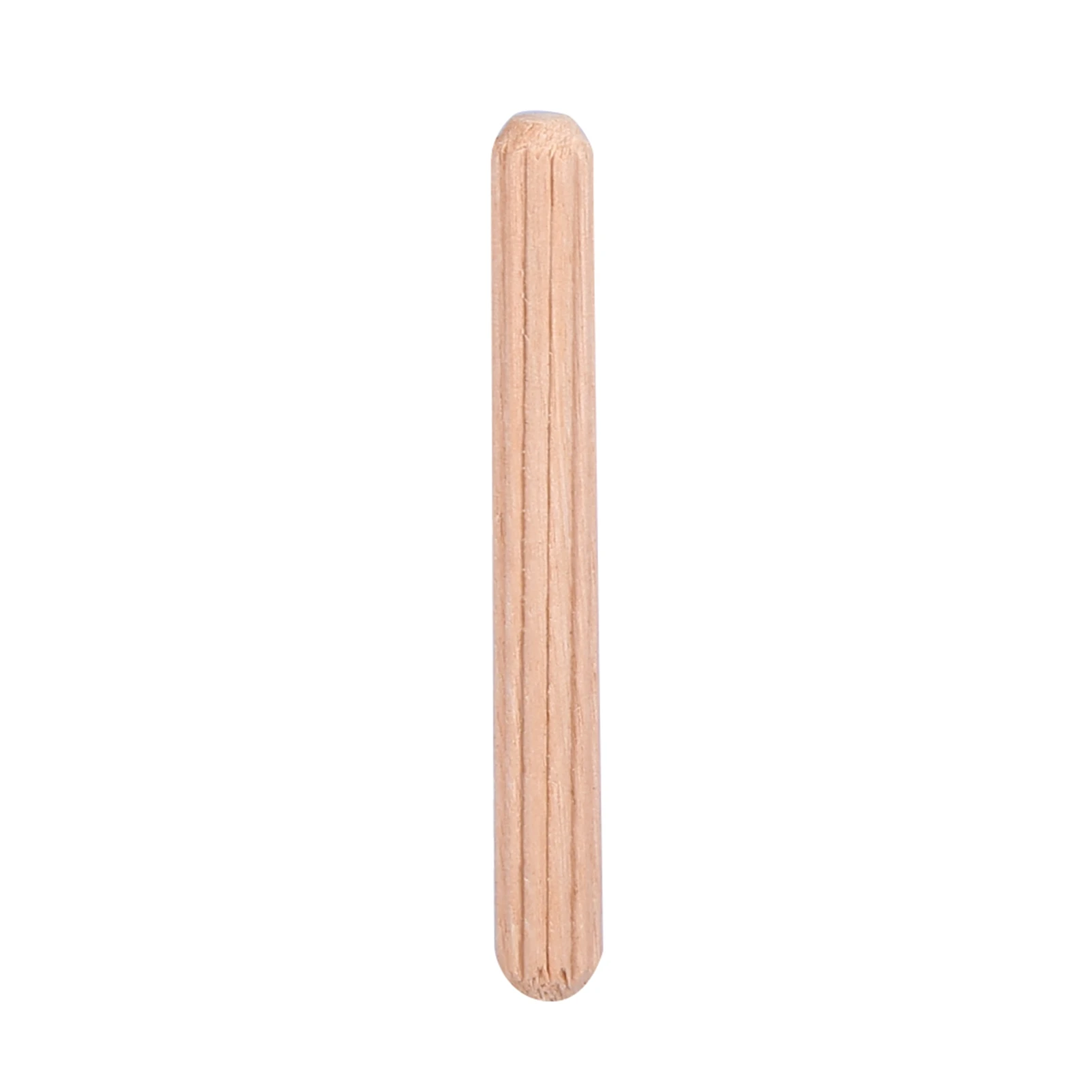 50pcs Cabinet Drawer Round Fluted Wooden Craft Dowel Pins Rods M6*30/40/50mm M6 Wood Dowel Pins For furniture Wooden Cylindrical Locating Dowel Pin Wooden Dowel Pins