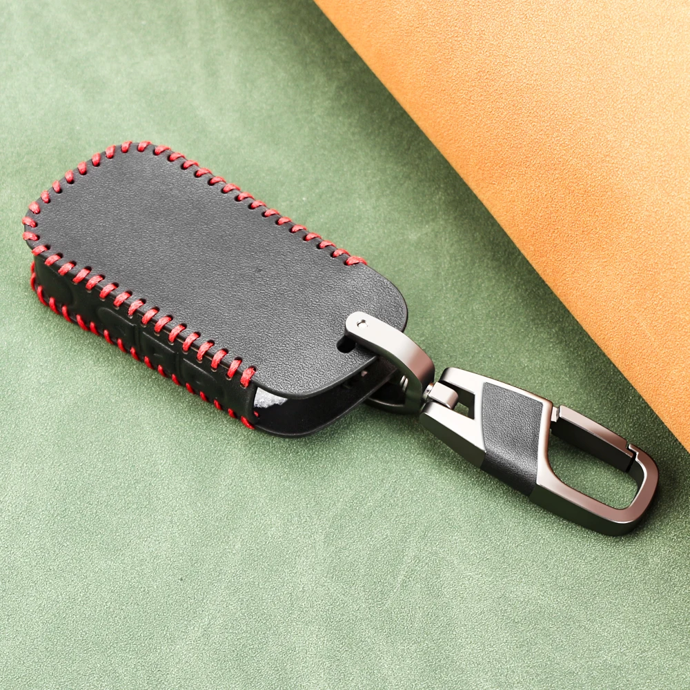 Real Leather Car Key Case for Starline A93 A63 A36 A39 A66 A96 Remote Control