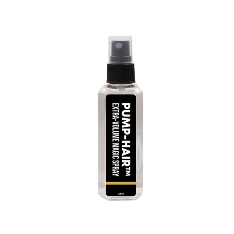 PUMP-HAIR Extra-Volume Spray Hairspray Hair Styling Spray Strong Hair Styling Gel Contains Dense Fibers