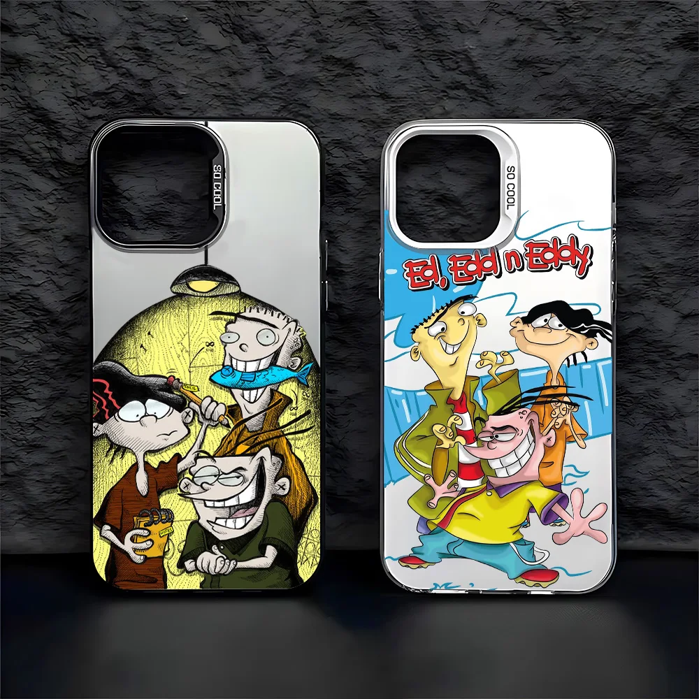 Cartoon E-Ed Edd N Eddy Anti-Fall Matte Back Phone Case