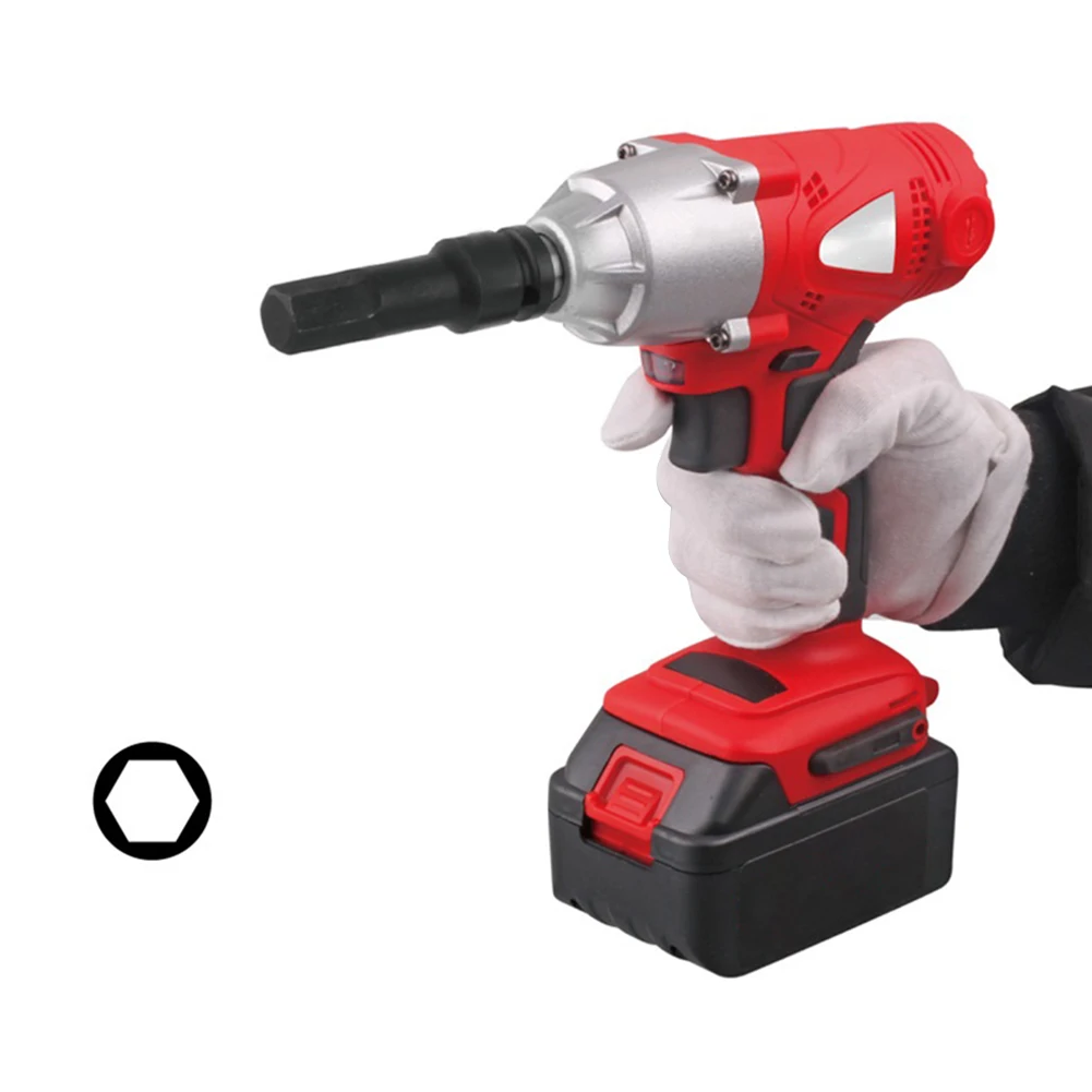 1pc 1/2in Electric Drill Socket Adapter Impact Screwdriver Hex Bit Hexagon Hex Hexagon Wrench Sockets For Impact Wrench Tool