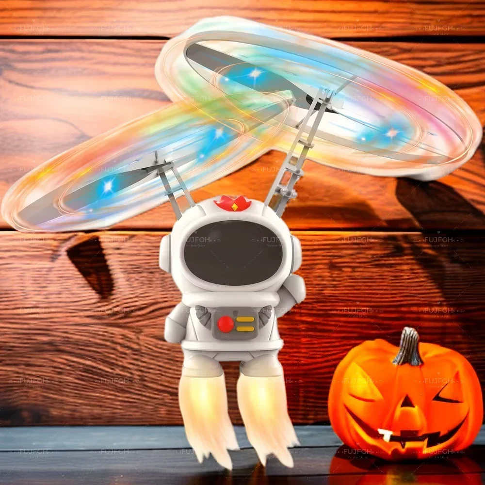 Dronerobotvolantsouliercouleaveclumirespourenfantsavion