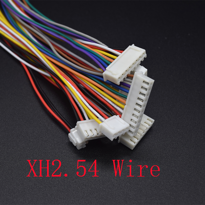 5PCS 1S/2S/3S/4S/5S/6S/7S/8S/9S XH2.54 100MM Length Balance Wire Extension Charged Cable Lead Cord for RC Lipo Battery Charger
