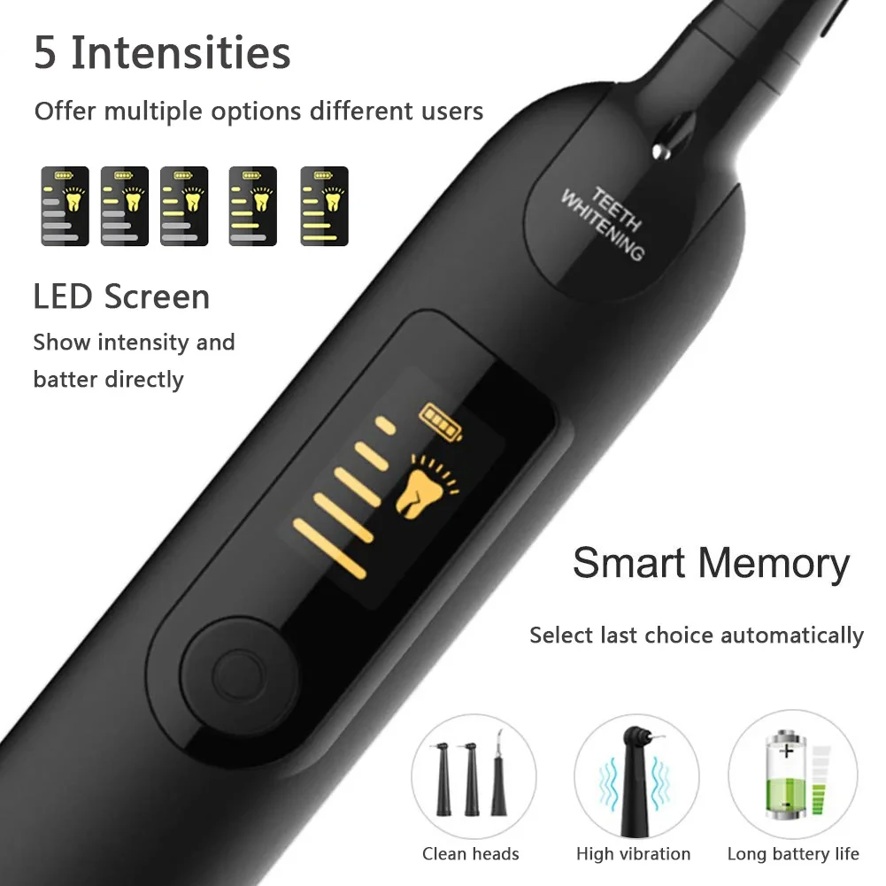 Xiaomi MIJIA Sonic Dental Scaler Tartar Eliminator Scraper for Cleaning Electric Tooth Dental Stone Removal Teeth Whitening Kit 4