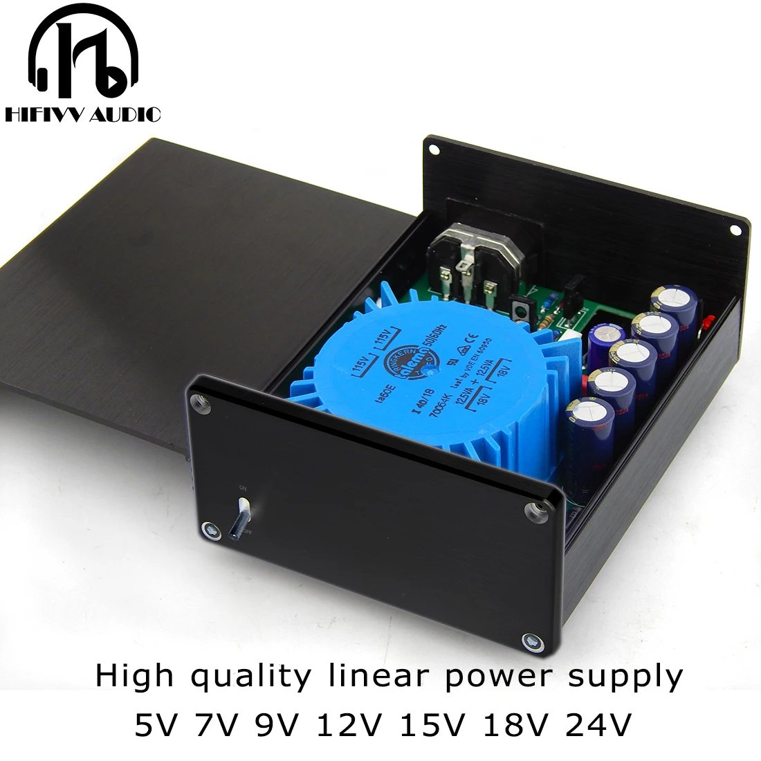 オーディオ用トランス式安定化電源 5V