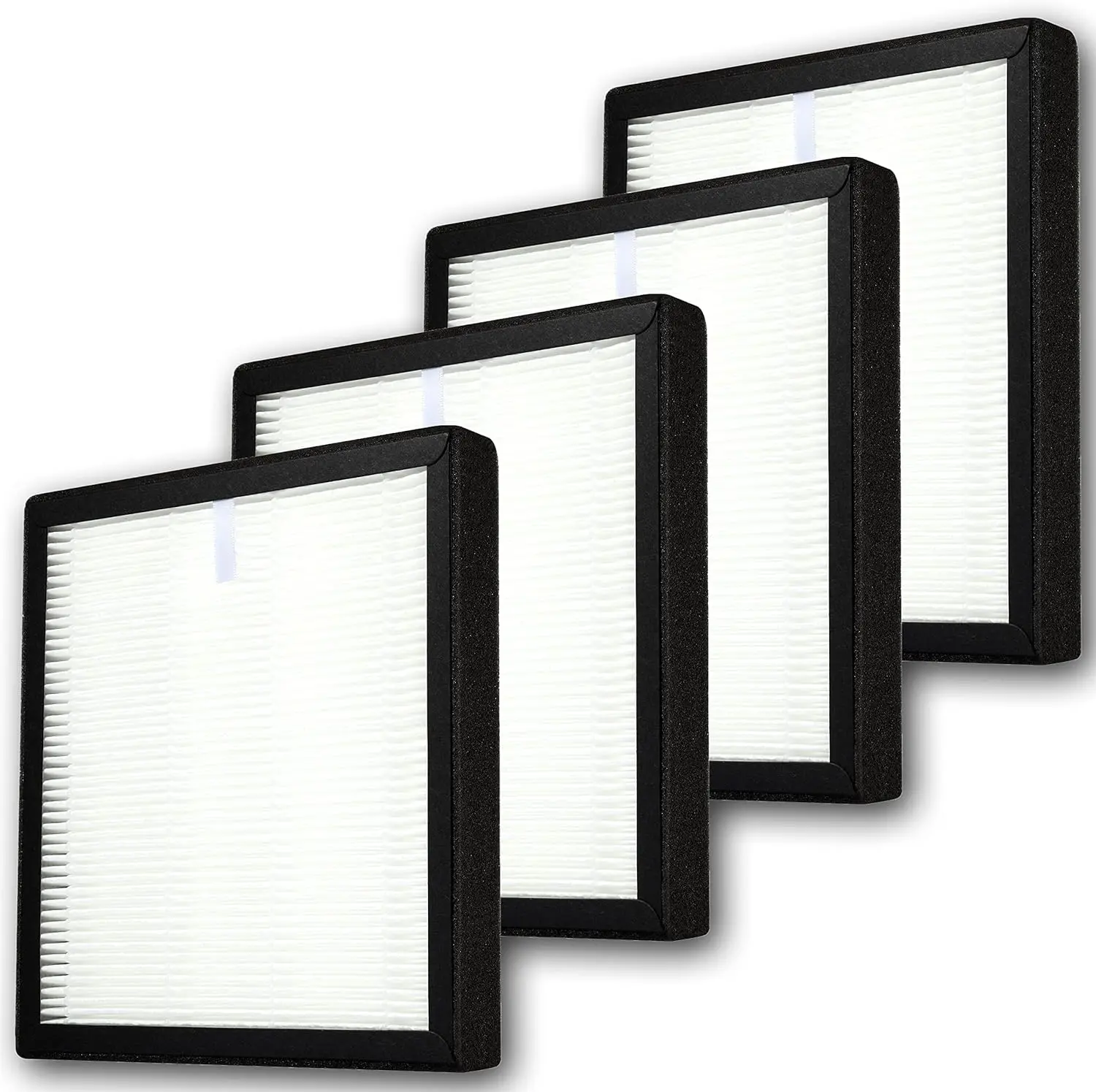 

HEPA H13 Filter Replacement Compatible with 1701 and 1702 Model Air Purifiers (Set of 4)
