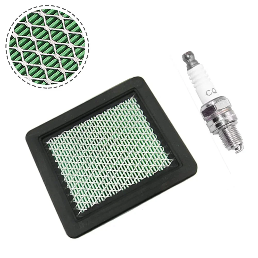Get the Perfect Replacement Set for Your For Honda HRX 537 HRX476 Lawnmower with this Air Filter and Spark Plug