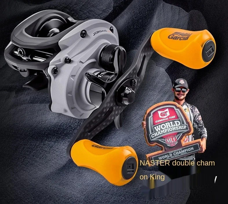

Американская оригинальная Рыболовная катушка Garcia JORDAN LEE, 10 + 1BB, 6,4: 1, 7,1: 1, 6,8 кг