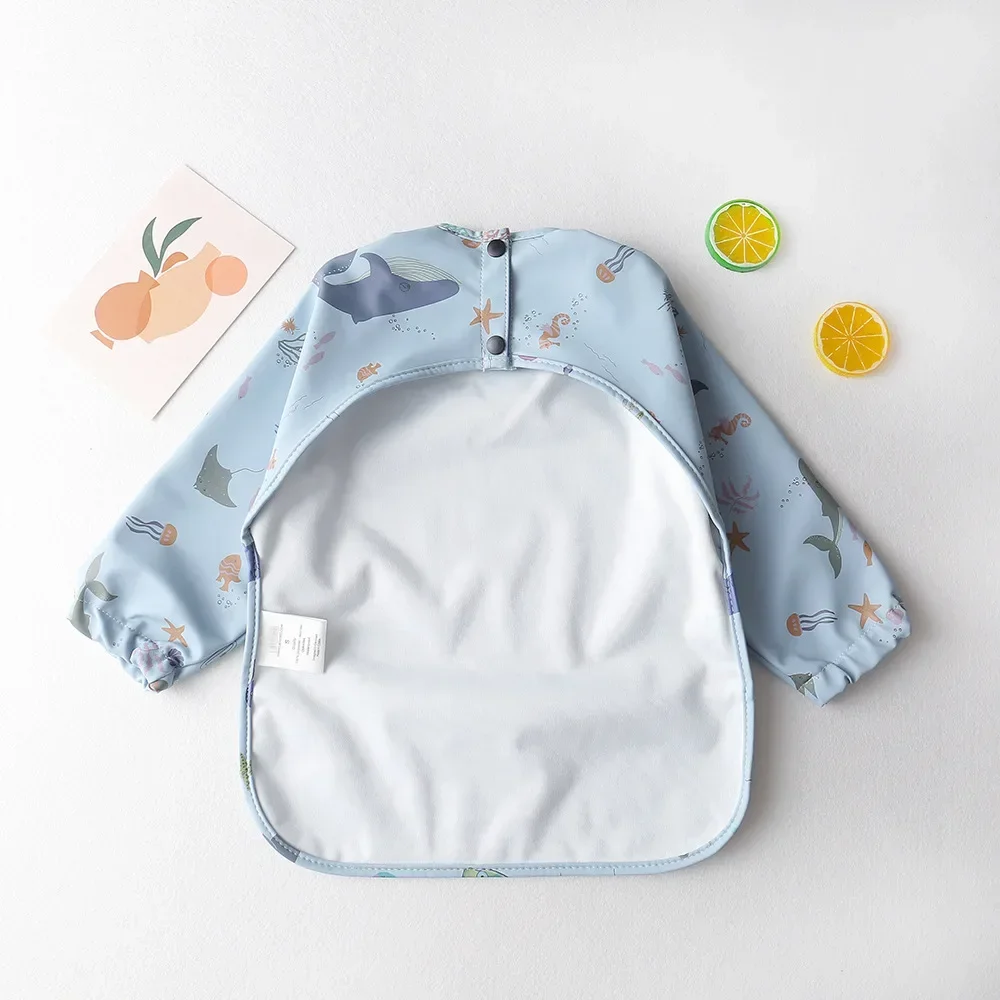 Baby Waterproof Feeding Bib 5