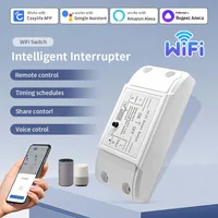 10A/16A/20A WiFi สมาร์ทสวิทช์โมดูลอัตโนมัติรีเลย์ไร้สาย Breaker Smart Home Voice Control ทํางานร่วมกับ Alexa Google Home 1
