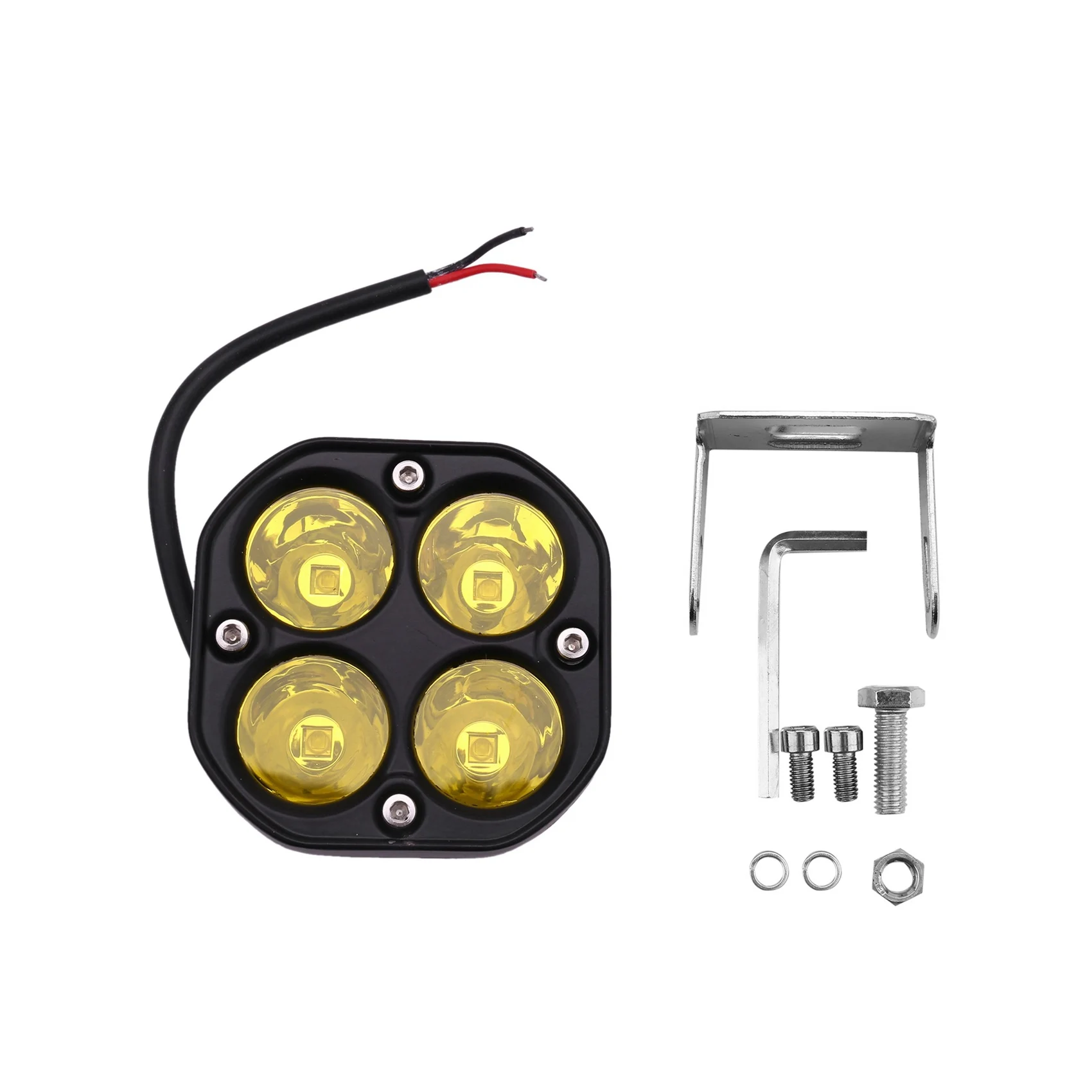 

3 Inch DRL Led Work Light Pods for 4X4WD Truck Off Road Auto Car Driving Yellow