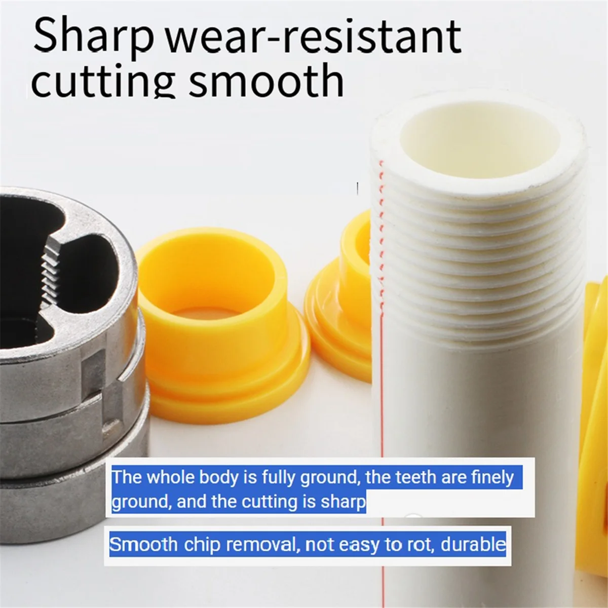 A04R-New Ppr Thread Making Tool Electric Drill to Water Pipe Threader Plastic Die Electric Threading Machine Tool Water Pipe