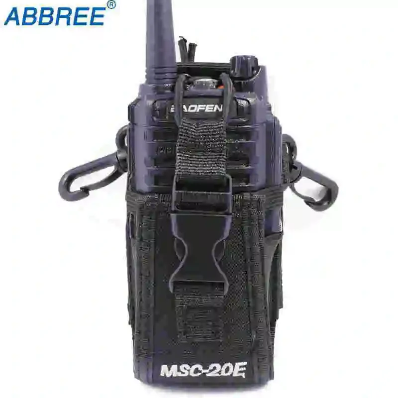 

MSC-20E Big Nylon Bag Armband Carry Case for BaoFeng UV-5R UV-XR UV-9R Plus Mototrola GP328 GP88 GP3188 Walkie Talkie Ham Radio